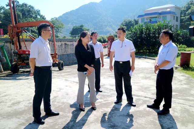 市委常委组织部部长罗盛芬到大麻镇桃石村调研精准脱贫工作