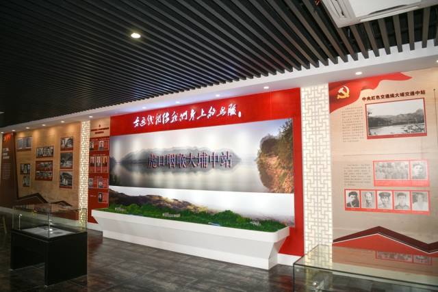 梅州市国家保密局和大埔县政府广泛调查搜集、整理和挖掘中央红色交通线相关史料，在大埔中站所在地建设中央秘密红色交通线展馆。（摄影：南方日报记者 何森垚）